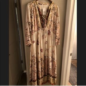 Free People Boho Maxi Dress NWT